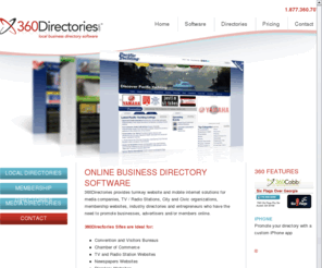 360napavalley.com: 360Directories - Business Directory Software for Newspapers TV CVBs City Websites Local Advertising Sites Member Management - 360Directories.com
Local Online Advertising Member Management Deals Software City Websites Yellow Pages Listings Site Internet Marketing and Directory Software