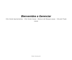 gerenciar.com.co: Bienvenidos a Gerenciar
Somos una empresa Promotora que Gerencia, Diseña, Construye y Comercializa Proyectos de Vivienda, Comercio y Obras Complementarias, buscando elevar la calidad de vida de la población y la optimización de la Rentabilidad Empresarial.