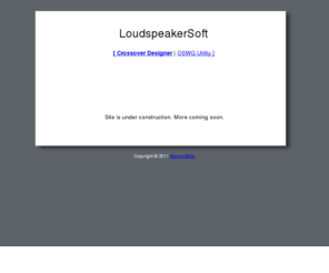 loudspeakersoft.com: LoudspeakerSoft
MaBat Xover