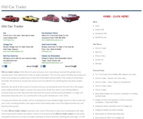 old-car-trader.com: Old Car for sale, buy Old Car
Old Car, Old Car for sale, Cheap Old Car, Buy Old Car
