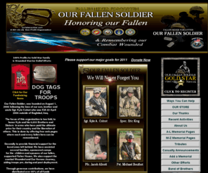 ourfallensoldier.com: home
