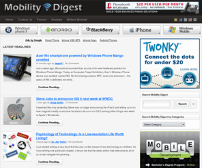 tiltmobility.com: Mobility Digest | Windows Phone, Android, iPhone, Windows Mobile, BlackBerry, and anything else Mobility!
Windows Phone, Android, iPhone, Windows Mobile, BlackBerry, and anything else Mobility!