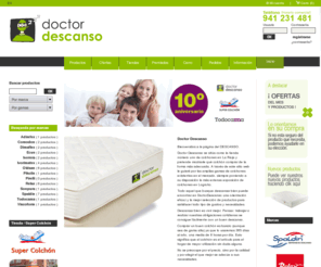 todocama.com: DOCTOR DESCANSO - Tienda online de venta de colchones y accesorios - Logroño (La Rioja)
DOCTOR DESCANSO - Tienda online de venta de colchones y accesorios - Logroño (La Rioja)