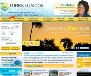 turksandcaicosreservations.com: Turks and Caicos Hotels & Resorts
We're Right here in Grace Bay!  Over 75 Turks & Caicos Hotels, Resorts and Villas Reservations 1-877-774-5486