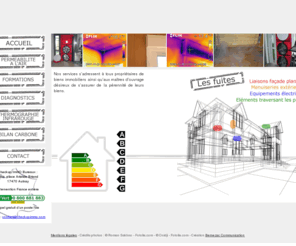 checkup-immo.fr: CHECKUP IMMO - Thermographie Infrarouge, Perméabilité à l'air des bâtiments, Infiltrométrie, Diagnostic thermique, Diagnostics immobiliers
Thermographie Infrarouge, Perméabilité à l'air des bâtiments, Infiltrométrie, Diagnostic thermique, Diagnostics immobiliers