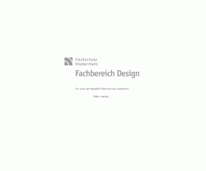 designkrefeld.de: Hochschule Niederrhein - Fachbereich Design
Willkommen auf der Seite des Fachbereich Design FB02