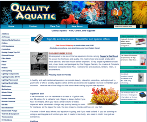 qualityaquatic.com: Quality Aquatic - Fish, Corals, and Supplies
Quality Aquatic - Quality Aquatic