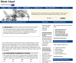 rhodeislandpatentlawyer.com: Rhode Island Patent Lawyer.com
Patent Lawyer.com Lawyers in Rhode Island