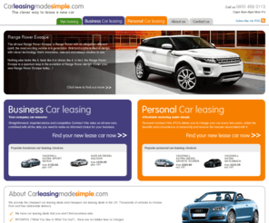 car-leasing-made-easy.com: Business Car Leasing & Personal Car Lease Deals
Looking for a new lease car deal? We provide new car leasing deals for business and personal car leasing deals with free mainland UK delivery.