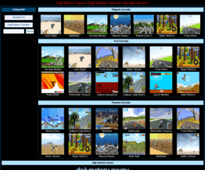 dagmotoruoyunu.com: Dağ Motoru Oyunu Dağ Arabası Oyunları Oyna
Türkiye nin en iyi dağ motoru oyunu sitesine hoşgeldiniz en güze araba atv motor oyunları burada sizleri bekliyor. iyi eğlenceler