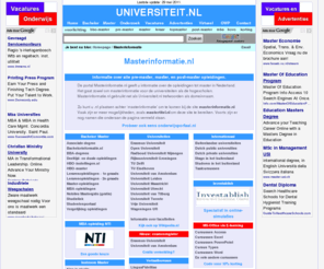 master-of-laws.eu: Master-degrees.eu: master, masters and master’s degrees
Master-degrees.eu and masters-degrees.eu combine all master (masters) degrees of arts, science and law. Master-degrees.eu contains information about public and private universities, colleges and schools of higher education in Europe. 