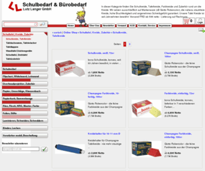 tafelkreide.org: Schulkreide, Tafelkreide kaufen bei lutzlanger.de
Schulkreide, Tafelkreide online kaufen. VERSANDKOSTENFREI! Schneller Versand, Lieferung auf Rechnung. Schulkreide, Tafelkreide bestellen Sie bequem im lutzlanger.de Shop