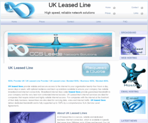 ukleasedlines.com: UK leased line: UK leased lines, UK broadband
UK leased line provide a wide range of UK leased lines and UK broadband services.