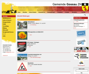 gossau-zh.ch: Gemeinde Gossau
