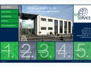 kis-service.net: KIS Service GmbH & Co. KG | Wälzlagerservice, Ersatz- und Verschleißteilservice, Maschineninstandsetzung und Wartung, Projektplanung, Konstruktion
Service und Montage ist eine klare Stärke der KIS Service GmbH. Hinter jedem Auftrag steht eine Mannschaft von qualifizierten und motivierten Mitarbeitern aus den Bereichen Technik, Elektronik und Betriebswirtschaft. Wir bieten einen weltweiten Kundensupport der seines gleichen sucht. 