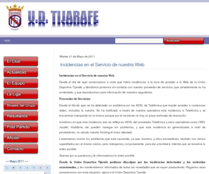 udtijarafe.es: udtijarafe
udtijarafe - web oficial de la unión deportiva tijarafe. Futbol. Tijarafe