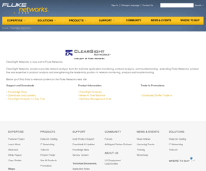 clearsightnet.com: ClearSight Networks Now Part of Fluke Networks
ClearSight Networks | Now part of Fluke Networks 