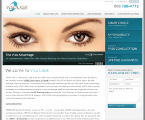 lasik4life.com: Florida Lasik Eye Center | Royal Palm Beach Lasik Eye Surgery Center | Delray Beach Lasik Vision Center | Viso Lasik
Viso Lasik offers the best care in LASIK laser eye surgery. Viso Lasik' board certified surgeons and doctors specialize in Custom Blade Free LASIK, improving your Vision for life.