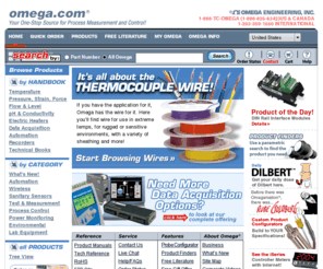 omegastik.info: Sensors, Thermocouple, PLC, Operator Interface, Data Acquisition, RTD
Your source for process measurement and control. Everything from thermocouples to chart recorders and beyond. Temperature, flow and level, data acquisition, recorders and more.