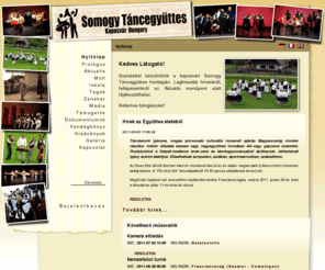 somogytanc.com: Somogy Táncegyüttes - Kaposvár
A kaposvári Somogy Táncegyüttes honlapja