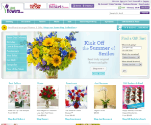 1833flowers.com: Flowers, Roses, Gift Baskets, Same Day Florists | 1-800-FLOWERS.COM
Order flowers, roses, gift baskets and more. Get same-day flower delivery for birthdays, anniversaries, and all other occasions. Find fresh flowers at 1800Flowers.com.