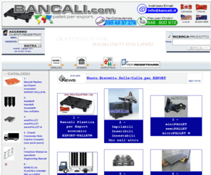 bancaliusati.com: Bancali, Pallet, Pedane, Pianali, Europallett, Export, Spedizioni
Vendita Pallet Per Export, Plastic Pallet, Euro Pallet, Pedane, Pianali