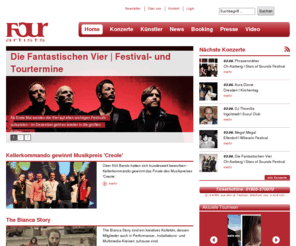 fourartists.de: Four Artists Booking GmbH
Four Artists Booking GmbH