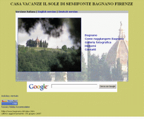 bagnano.it: Appartamento per vacanze nella campagna toscana del Chianti vicino San Gimignano
