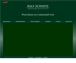 luxusimmobilien-berlin.com: Ralf Schmitz - Wohnungsbaugesellschaft
Hochwertige Eigentumswohnungen und Einfamilienhäuser in Kempen, Düsseldorf und Berlin