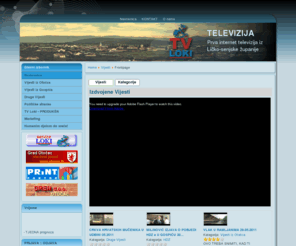 tvloki.com: TVloki
TV LOKI - televizija iz Ličko-senjske županije.
