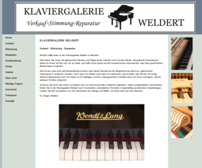 weldert.de: Klaviergalerie Weldert in Münster: neue und gebrauchte Klaviere, Klavierbauer u. Klavierstimmer
Klavierstimmung, Wartung, Kaufberatung, Transportvermittlung durch Klavierbauer in Münster.