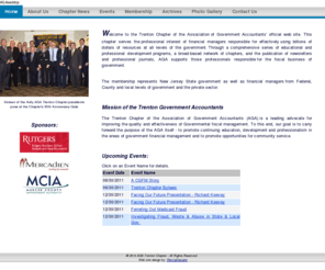 agatrenton.com: AGA Trenton, NJ Chapter
Educational organization focused on the enhancement of public financial management in New Jersey government.  AGA serves financial managers from State, local and Federal government by providing CPE opportunities, training, and networking. 