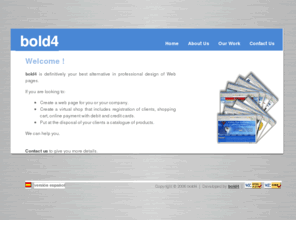 bold4.com: bold4 - desarrollo de websites
bold4