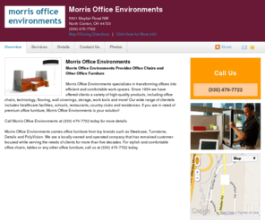 morrisoffice.net: Morris Office Environments
Call     (330) 470-7722
. Morris Office Environments Provides Office Chairs and Other Office Furniture