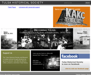 tulsahistory.org: Home - Tulsa Historical Society
