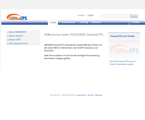 weigang-samba.info: Home: Samba CPS
