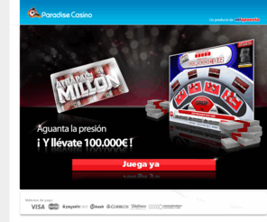 atrapaunmillon.com: Atrapa un millon el nuevo concurso de Carlos Sobera para Antena 3 Online
Juega al juego online atrapa un millon y llevate un millon de euros. El concurso gira alrededor de la “caída”. Una mesa semicircular en la que hay cuatro trampillas y hay que apostar a la trampilla que desees y ganarás después de 4 rondas.