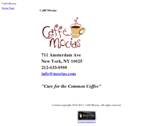 mocias.com: Caffé Mocias
Home Page