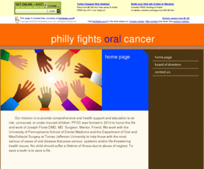 phillyfightsoralcancer.org: Home Page
Home Page