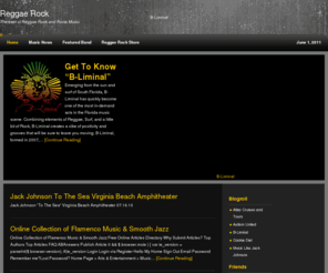 reggaerock.org: Reggae Rock :: The best of Reggae Rock and Roots Music
The best Reggae Rock, Surf Rock and Roots Music