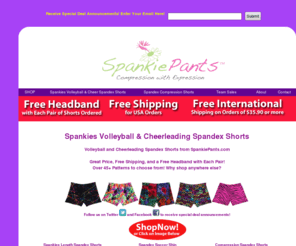 spankiesshorts.com: SpankiePants Spandex Shorts in Spankies Length and Compression Length with Colorful Patterns
SpankiePants Spandex Shorts in Spankies Length and Compression Length with Colorful Patterns 