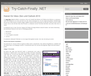 aheil.net: Try-Catch-Finally .NET. I sense a disturbance in the Source
