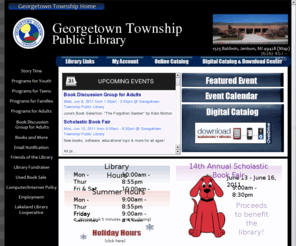 gtpl.org: Georgetown Charter Township Library
Welcome to the Georgetown Township Public Library