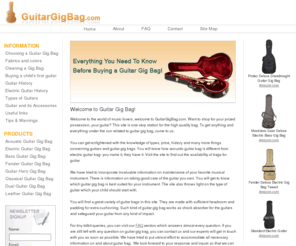 guitargigbag.com: Guitar Gig Bag: Shop fot Guitar Gig Bags
All the information you need regarding Guitar Gig Bags. Here you can find Electric Guitar Gig Bags, Acoustic Guitar Gig Bags and more!