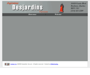 aspirateursdesjardins.com: Desjardins Vacuum
Vacuum Cleaner Sales and Service - Desjardins vacuums