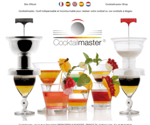 cocktailmaster-france.com: Cocktailmaster l'outil indispensable pour vos creations de cocktails à étages
Réussir votre cocktail original à étages avec Cocktailmaster en superposant vos boissons alcoolisés ou non alcoolisé en un clin d'oeil, et épater vos amis lors de vos soirées cocktail