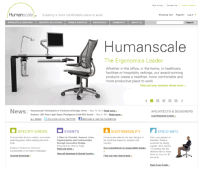 diffrient.com: Humanscale: Ergonomic office chairs and ergo tools
Humanscale's ergonomic office solutions, from task chairs and LED lighting to keyboard trays and adjustable monitor arms, are designed to optimize performance and create a more comfortable place to work