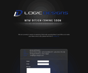 logic-designs.com: Welcome To Logic Designs | Coming Soon
