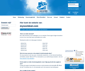 mynextdest.com: Webhosting Domeinregistraties SoHosted
Deze domeinnaam is geregistreerd door een klant van SoHosted, vanaf  1,50 snel, betrouwbaar en eenvoudig online.