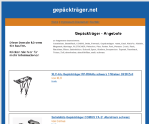 xn--gepcktrger-s5ae.net: Gepäckträger - gepäckträger.net
